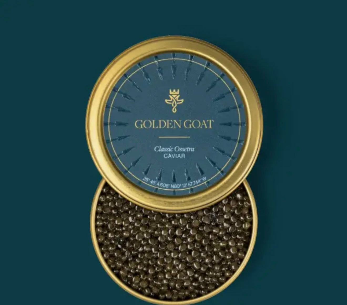 Golden Goat Caviar -Classic Ossetra Caviar