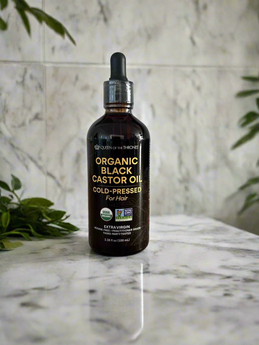 Queen of the Thrones® USDA Organic Black Castor Oil