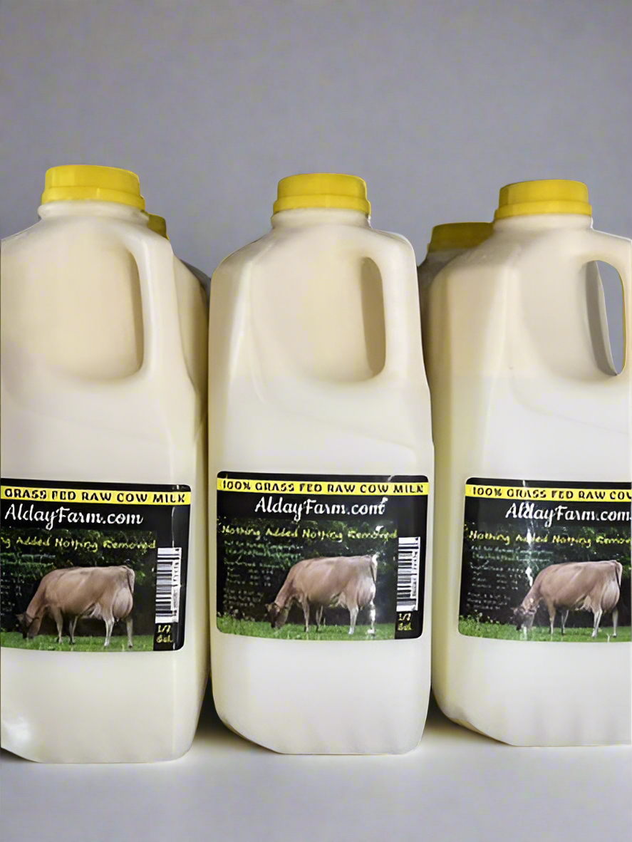 Alday Raw Milk 1/2 Gallon