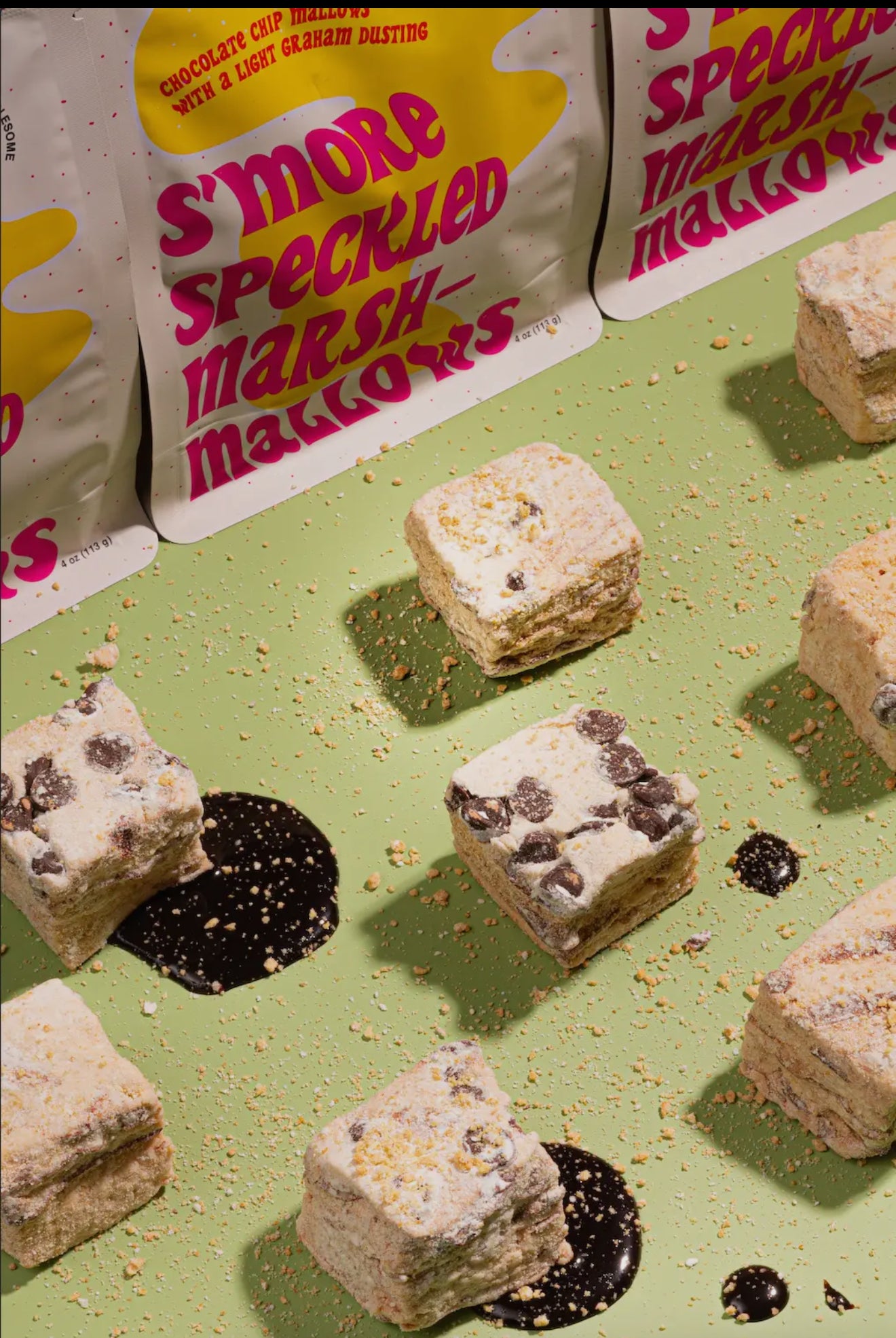 S’more Speckled Marshmallows