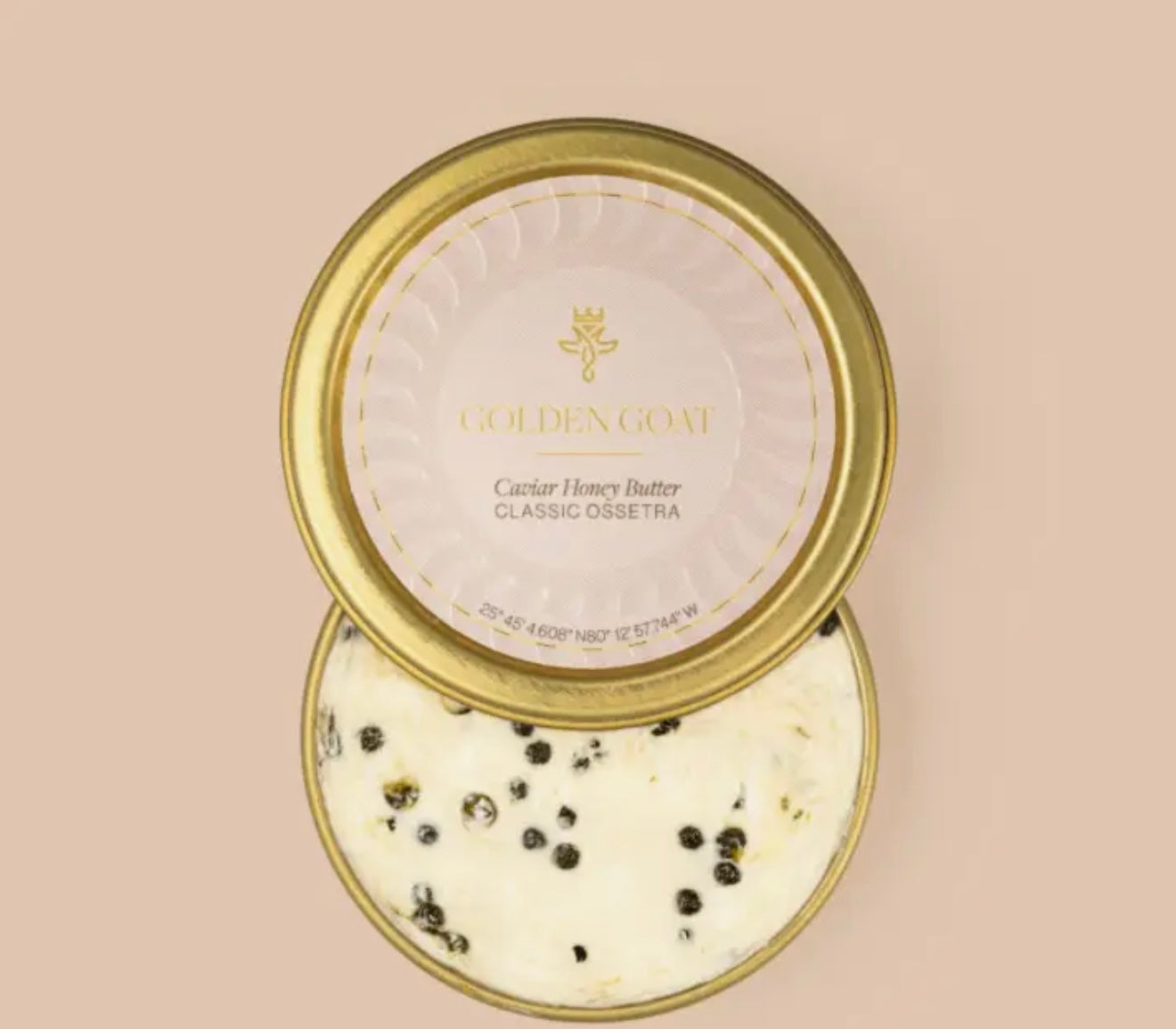 Golden Goat Caviar -Artisanal Caviar Honey Butter