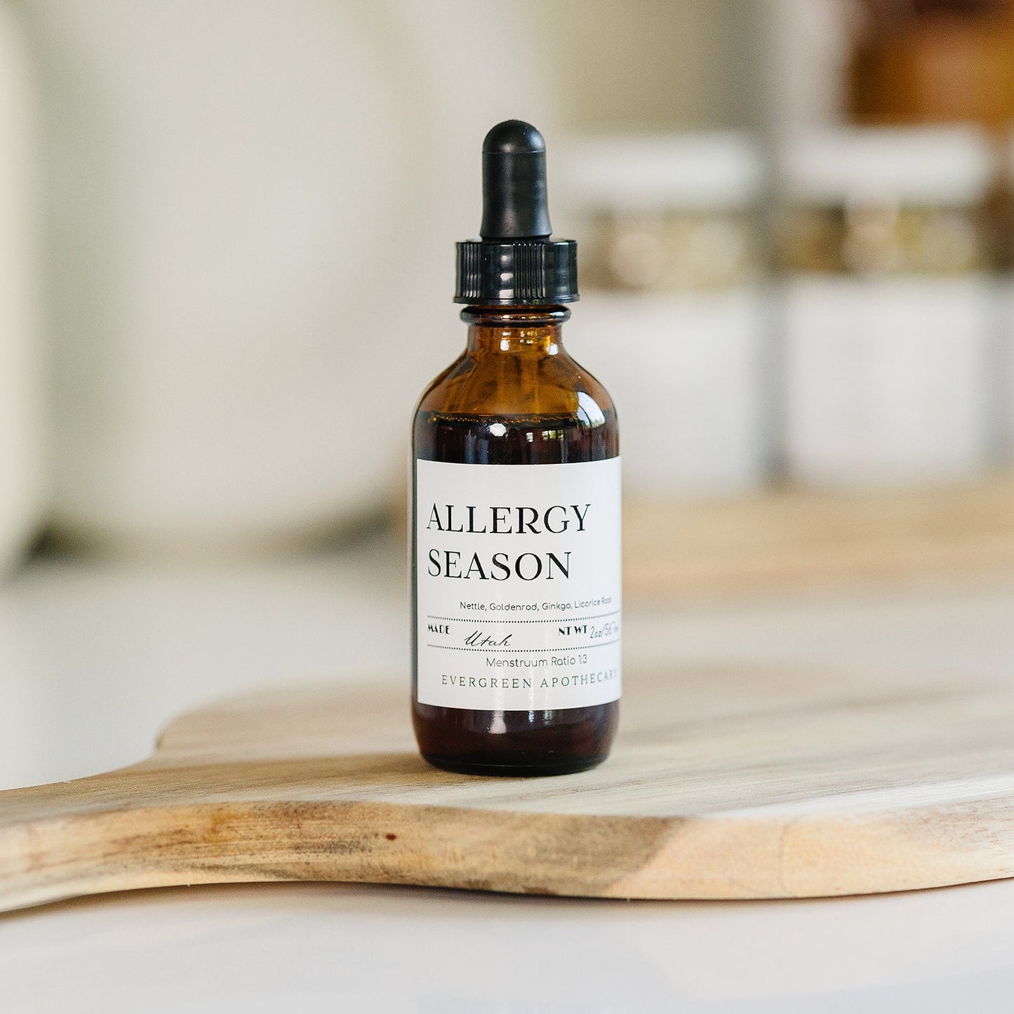 Allergy Season, Herbal Tincture, 2oz
