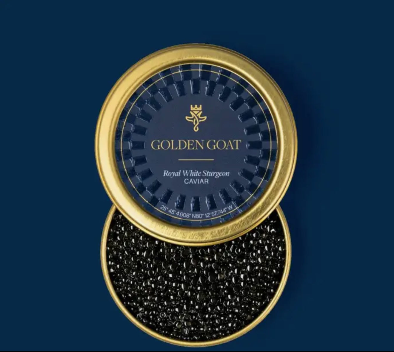 Golden Goat Caviar -Royal White Sturgeon Caviar