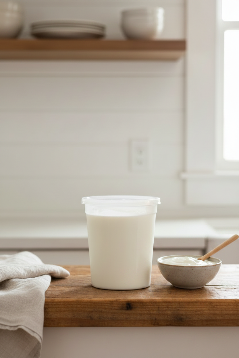 Raw Plain Yogurt