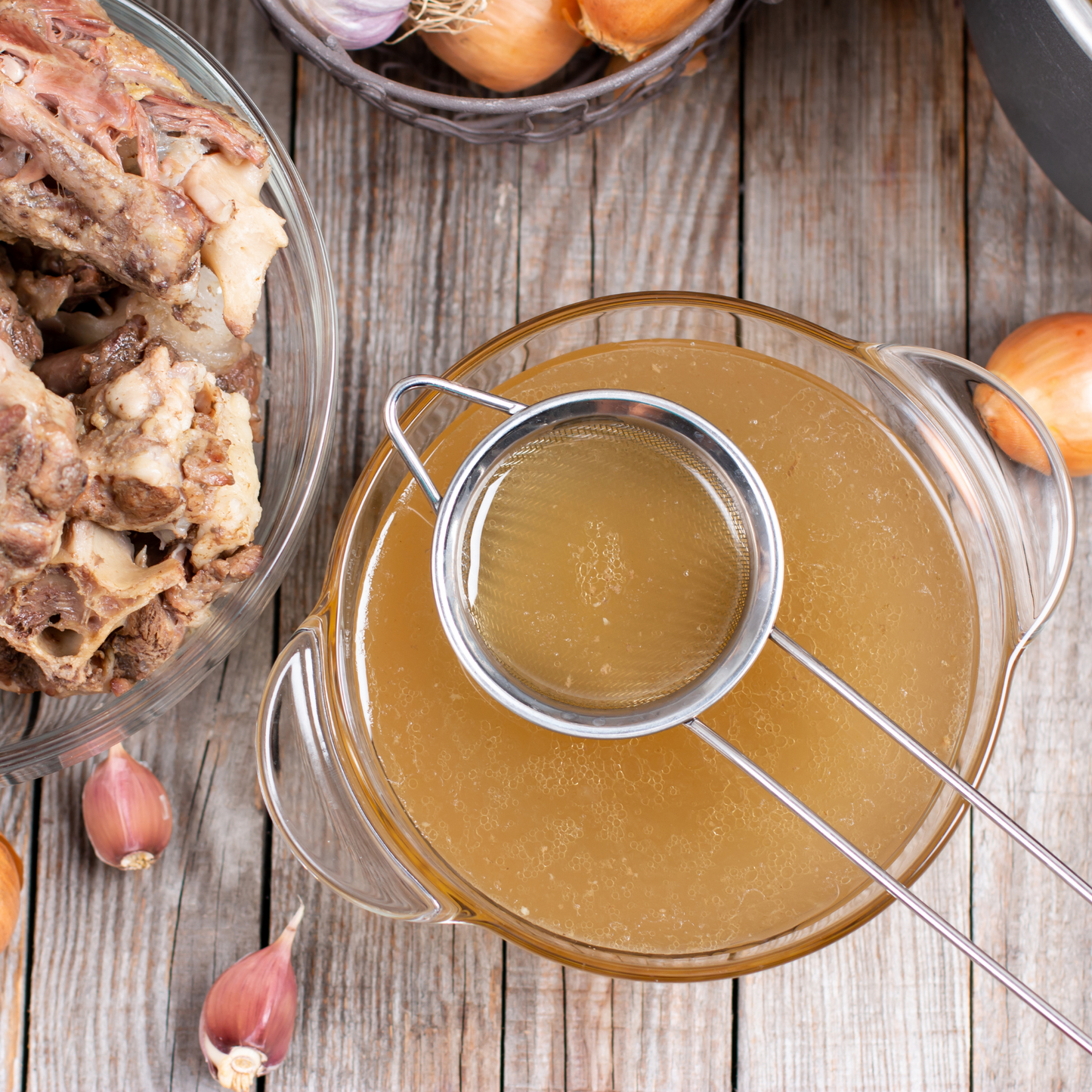 Chicken Bone Broth - Quart - Pasture Raised, Grain-Free & Soy-Free