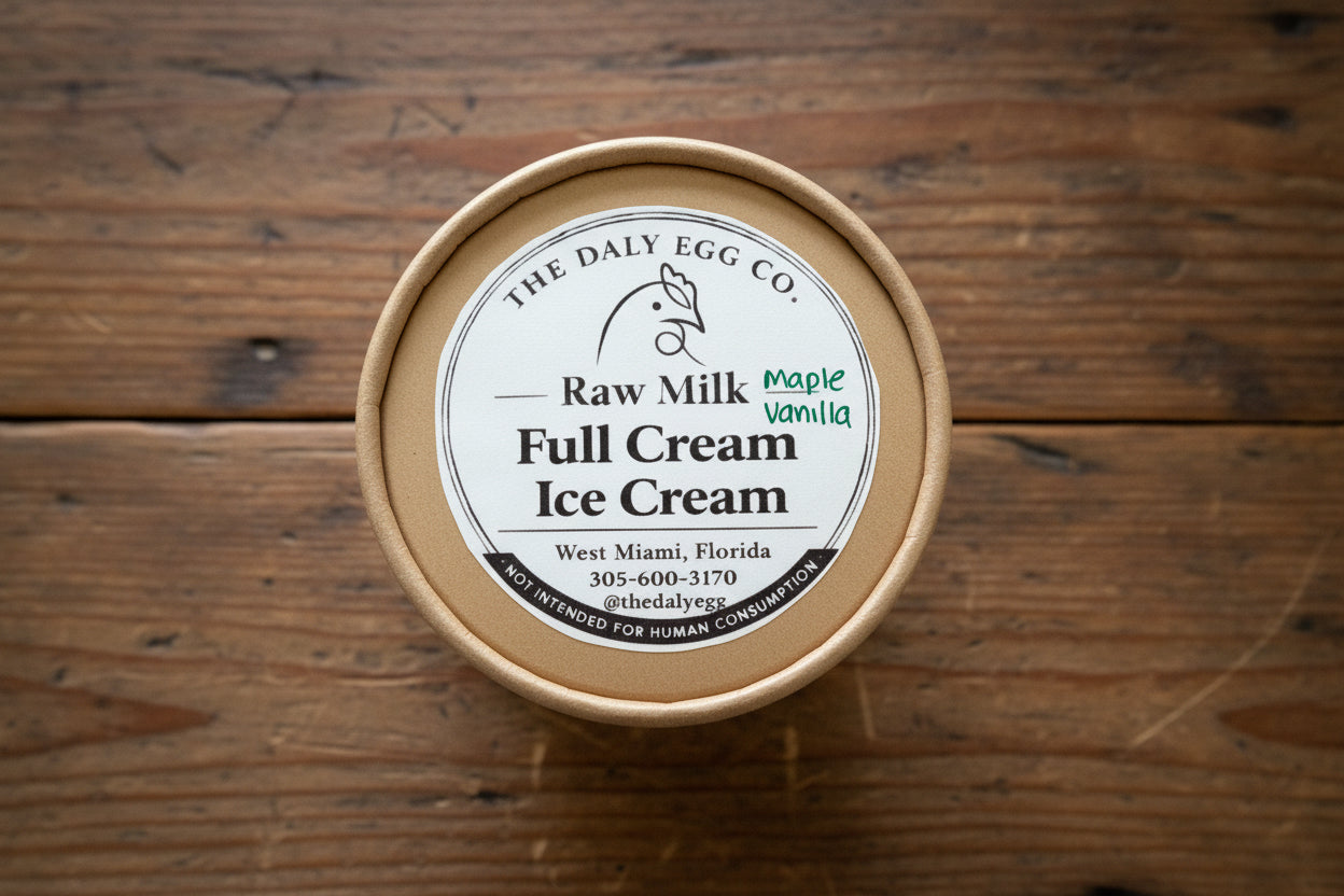 Mixed Berries Honey Ice Cream 16oz