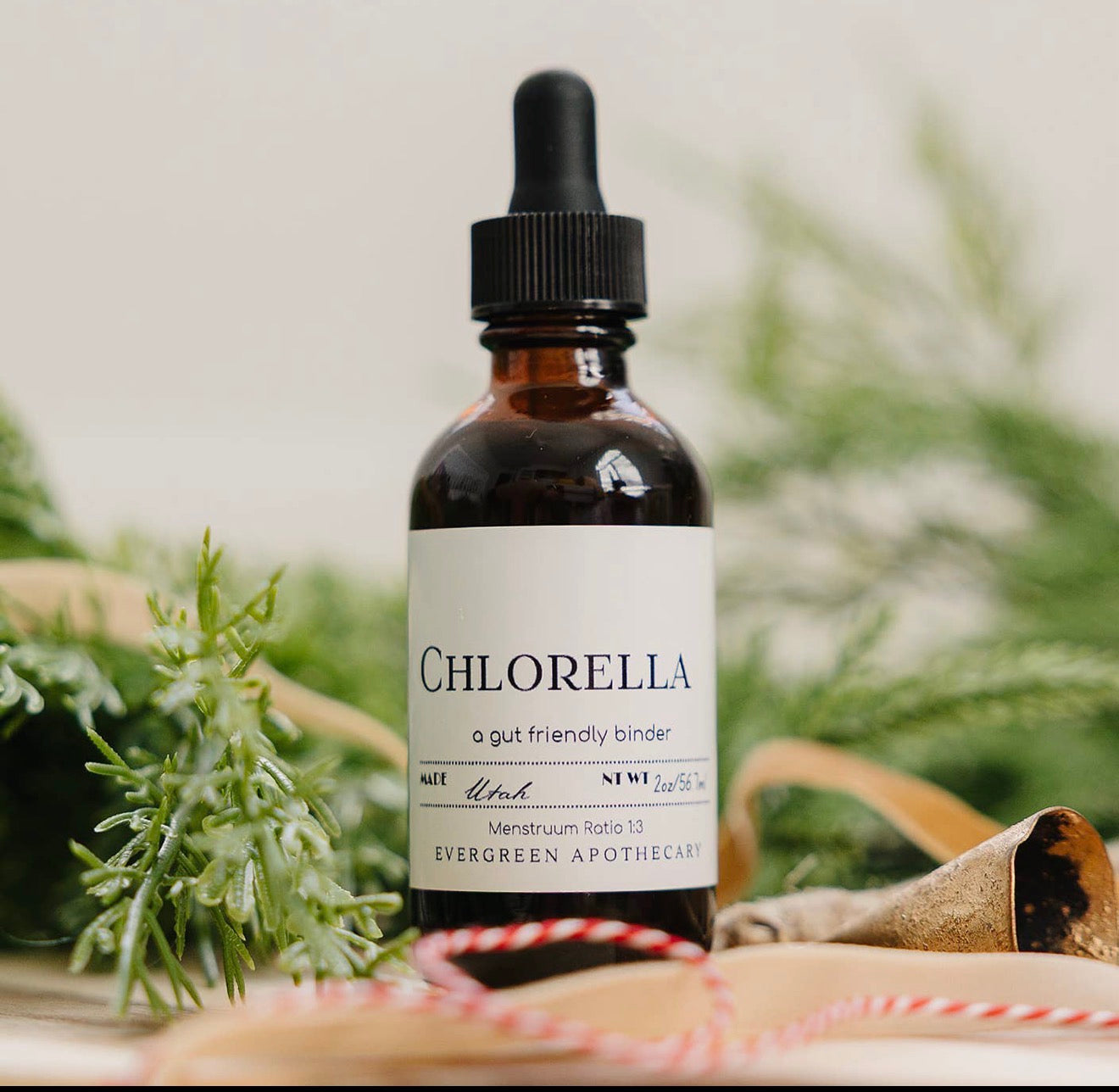 Chlorella, Gut Friendly Binder - Tincture
