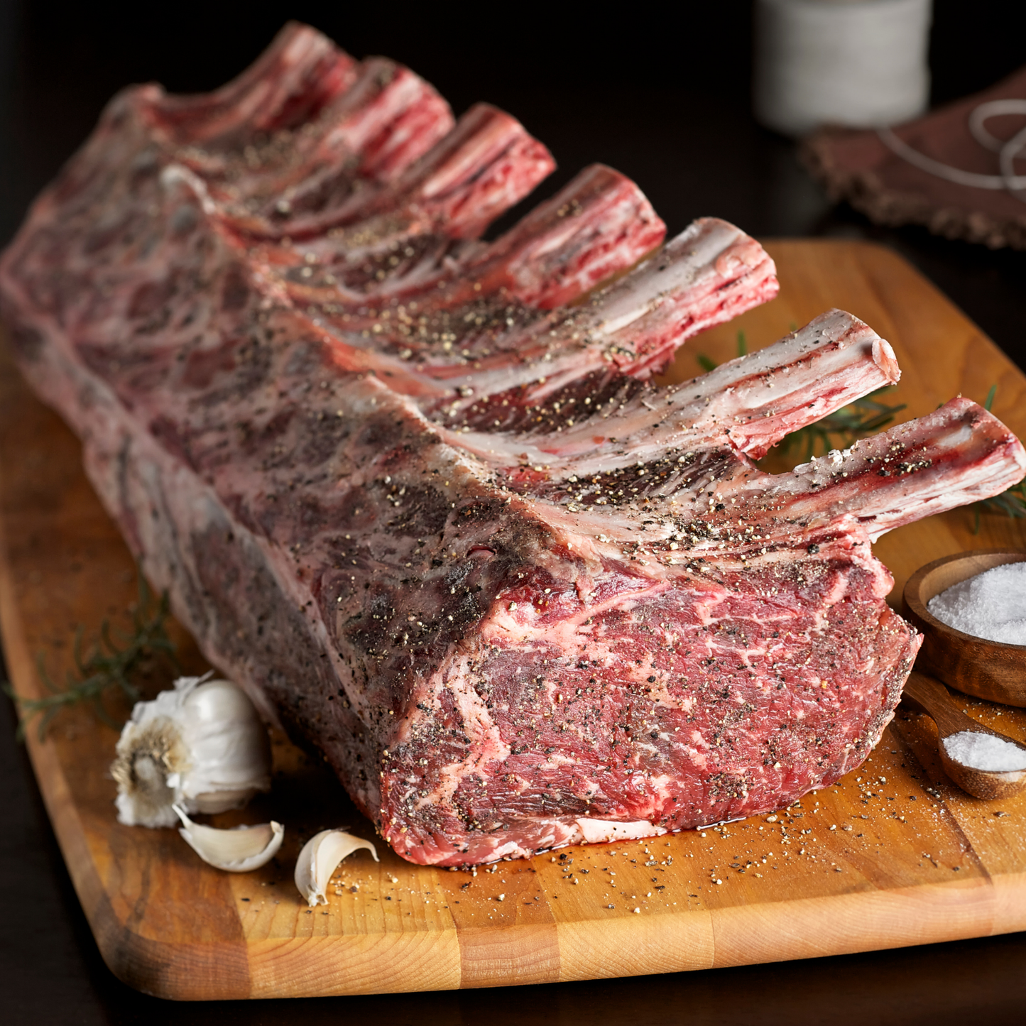 Florida Grass-Fed & Finished Rib Roast - Bone In