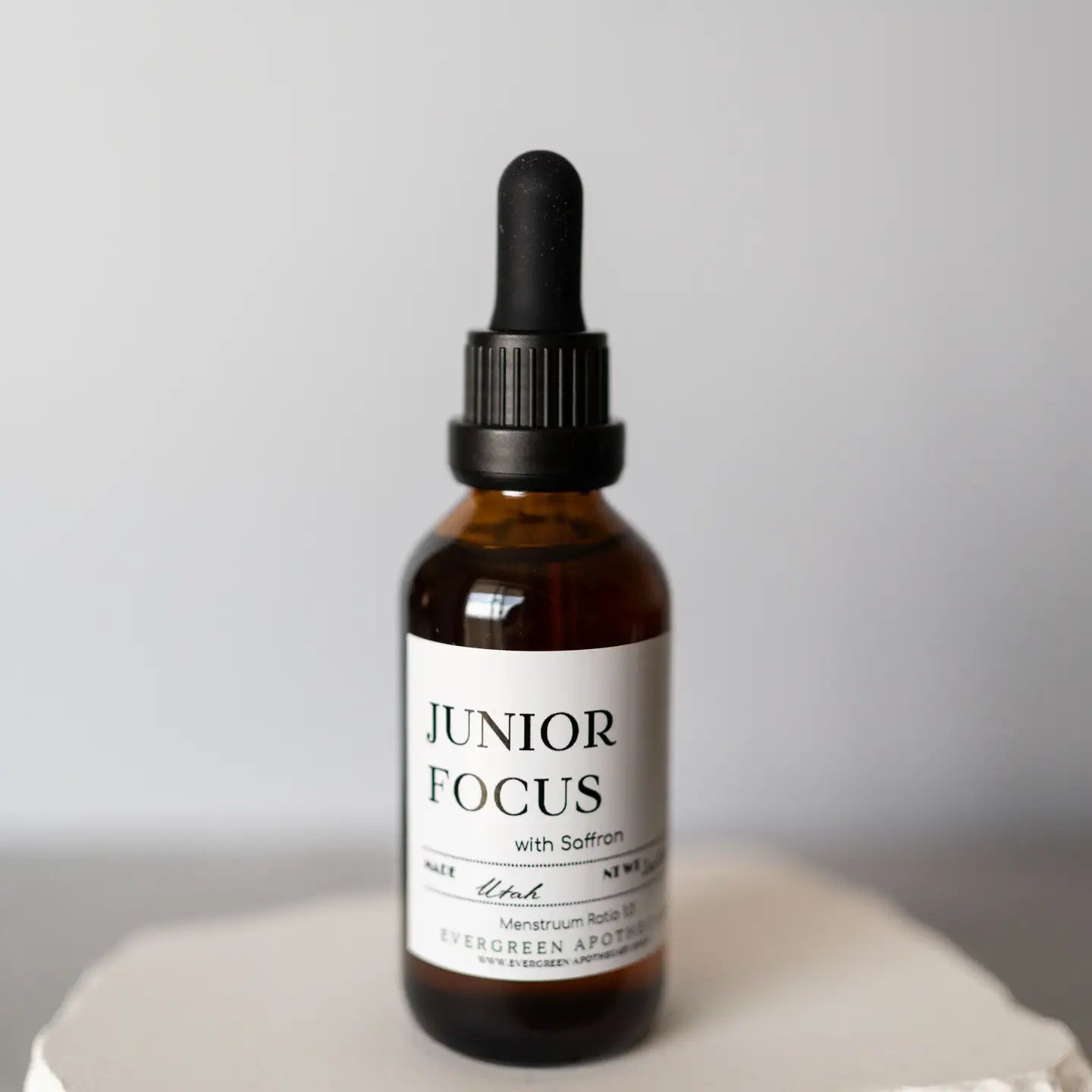 Junior Focus (Saffron) Tincture, Alcohol Free