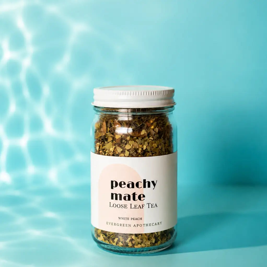 Peachy Mate, Loose Leaf Tea (with Yerba Mate)