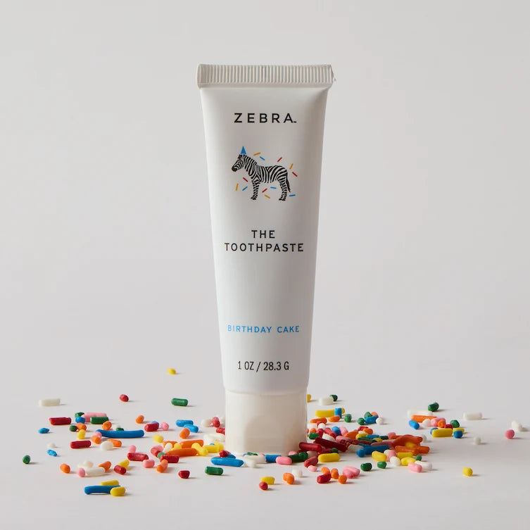 Zebra The Toothpaste Birthday Cake 1 oz mini