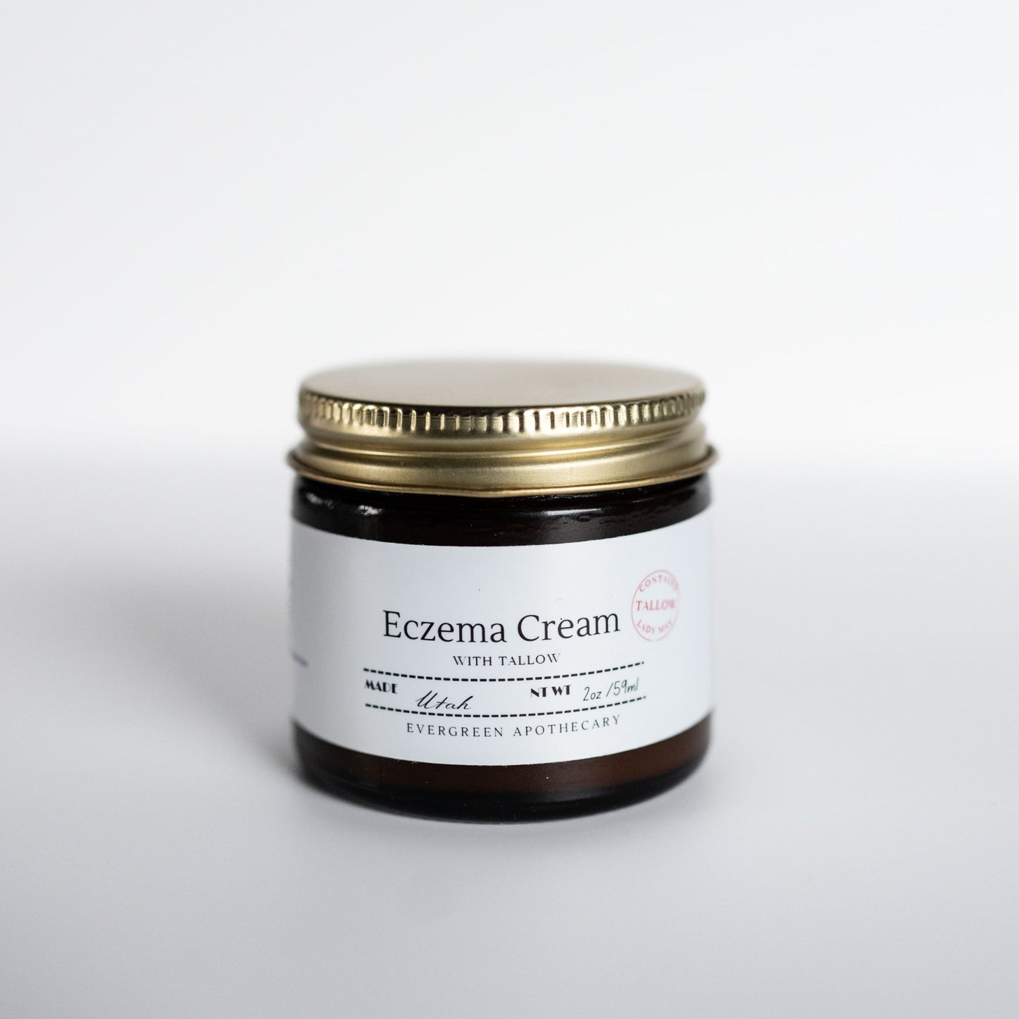 Eczema Cream, With Tallow and Herbs