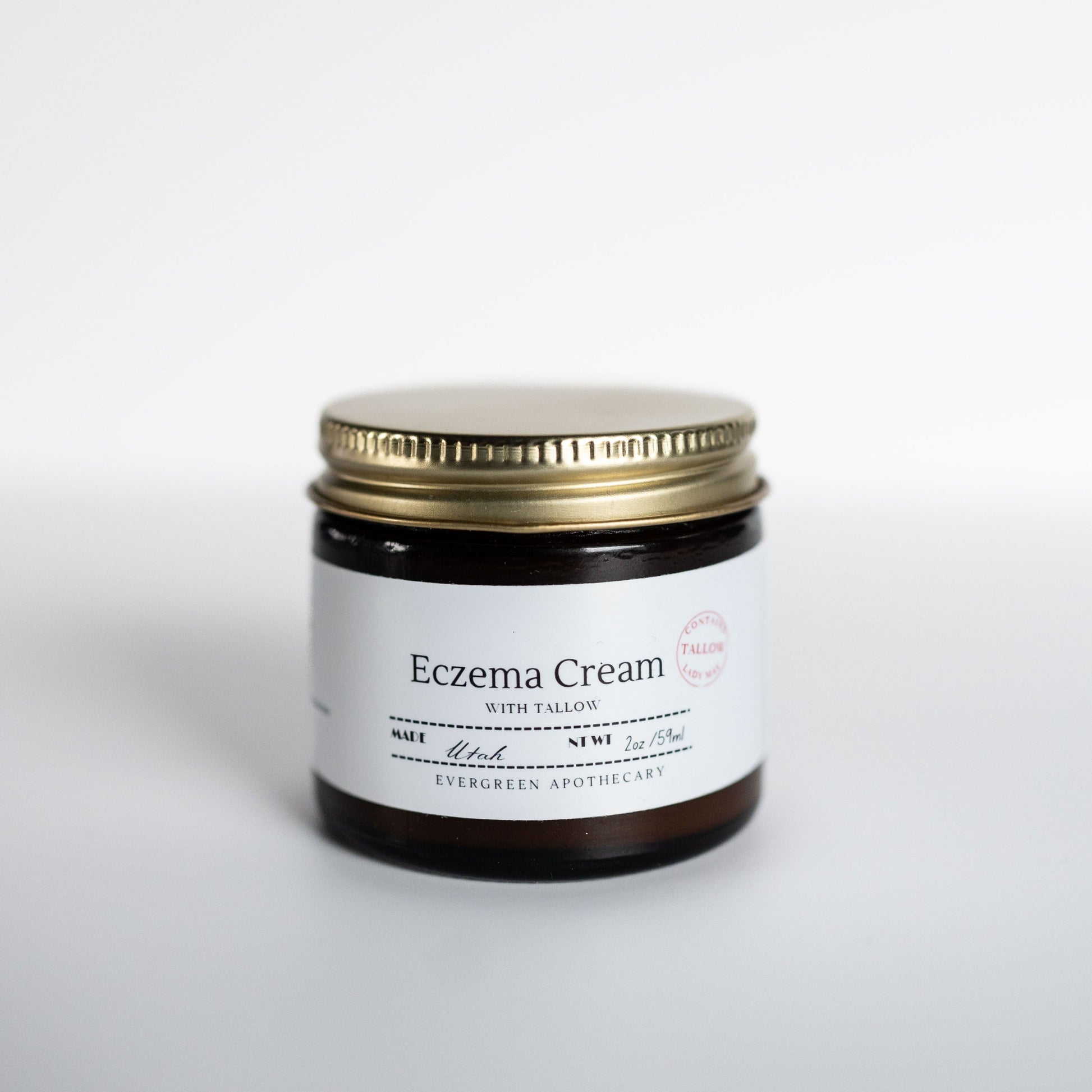 Eczema Cream, With Tallow and Herbs
