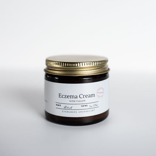 Eczema Cream, With Tallow and Herbs