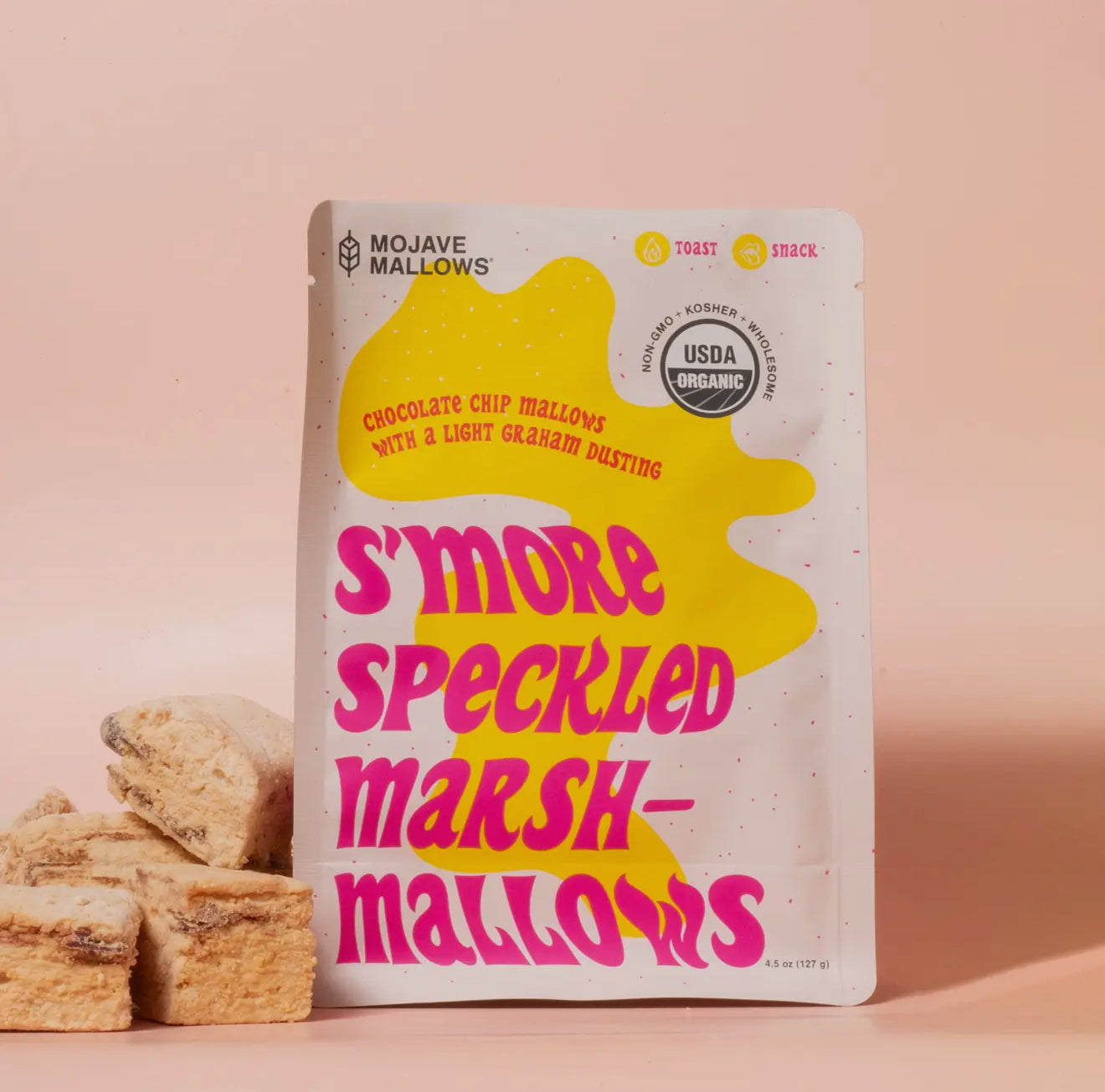 S’more Speckled Marshmallows
