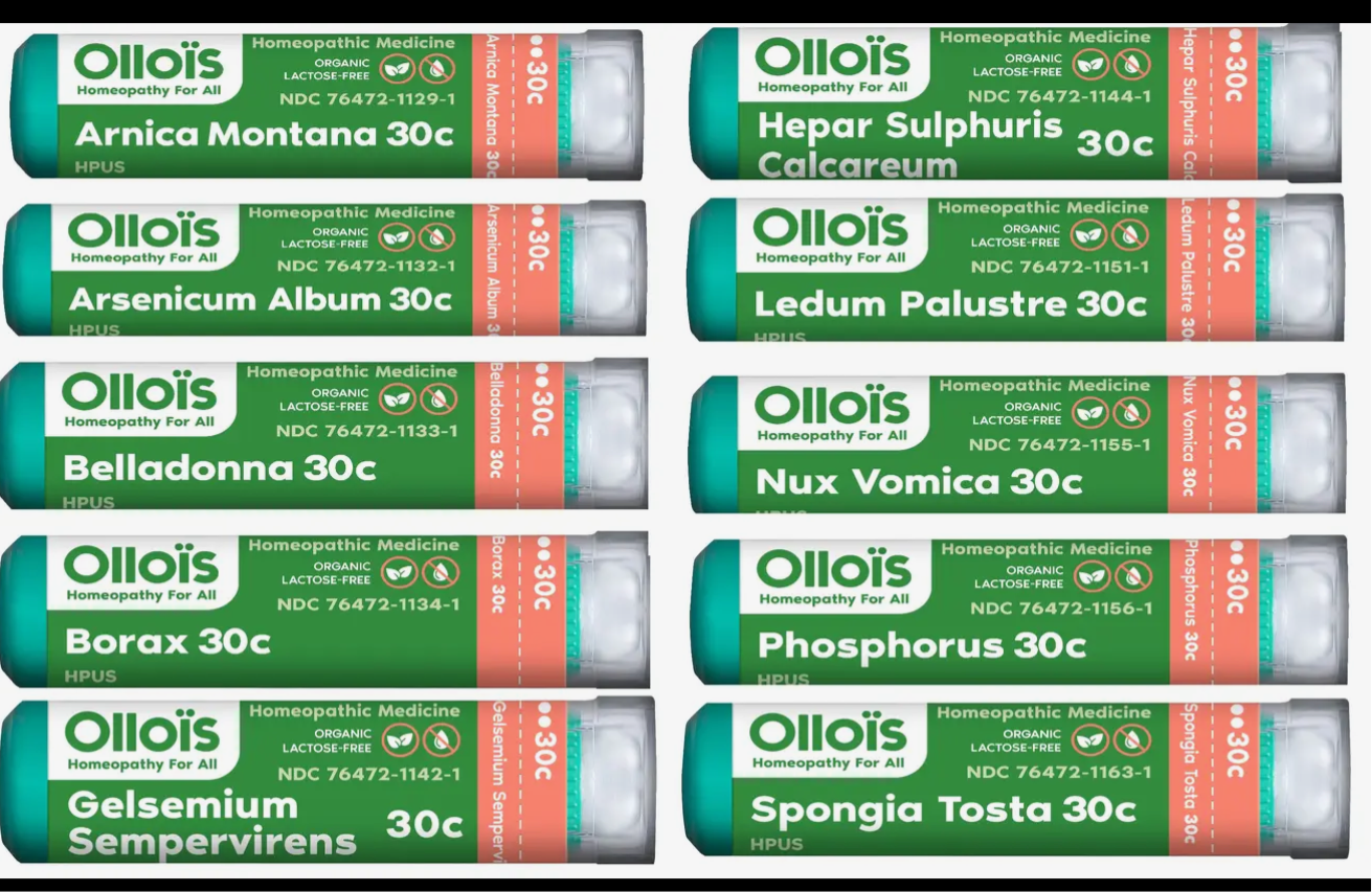 Ollokit Essentials - 10
Homeopathic Remedies