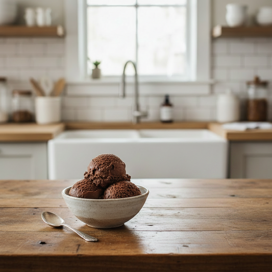 Raw Chocolate Ice Cream 16oz