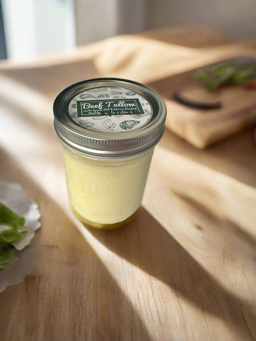 Beef Tallow (Grass Fed- Grass finished)