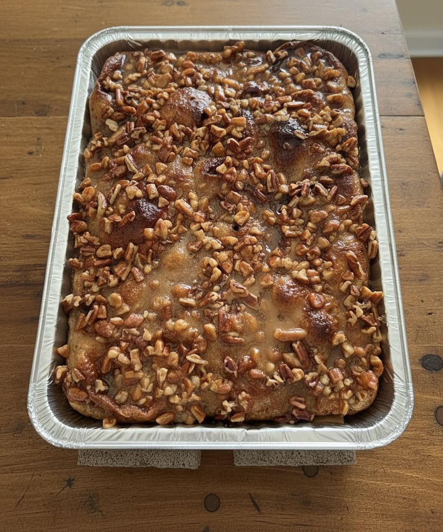 Maple Pecan Focaccia