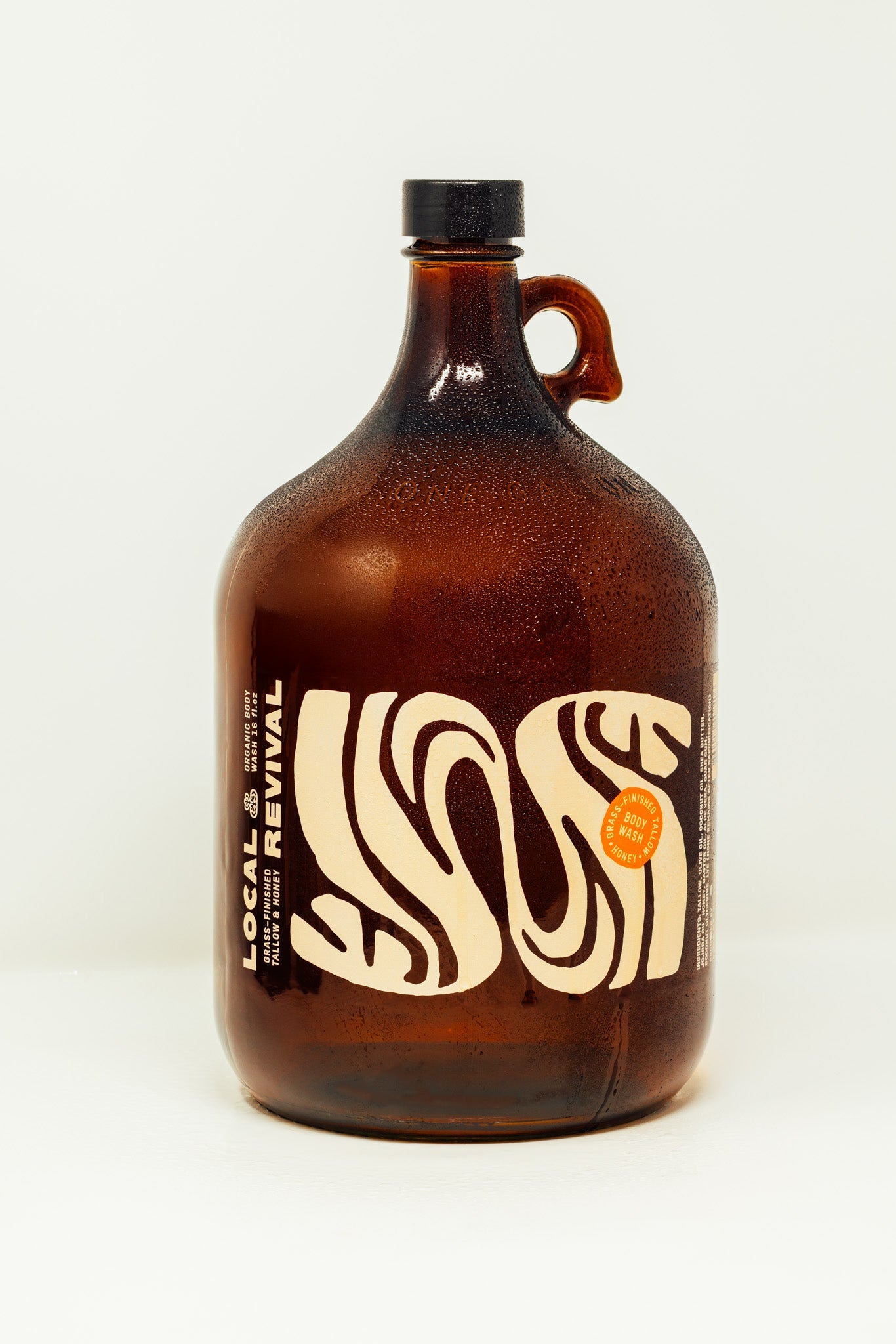 Tallow & Honey Body Wash - Gallon Refill (Glass Growler) — Cedarwood