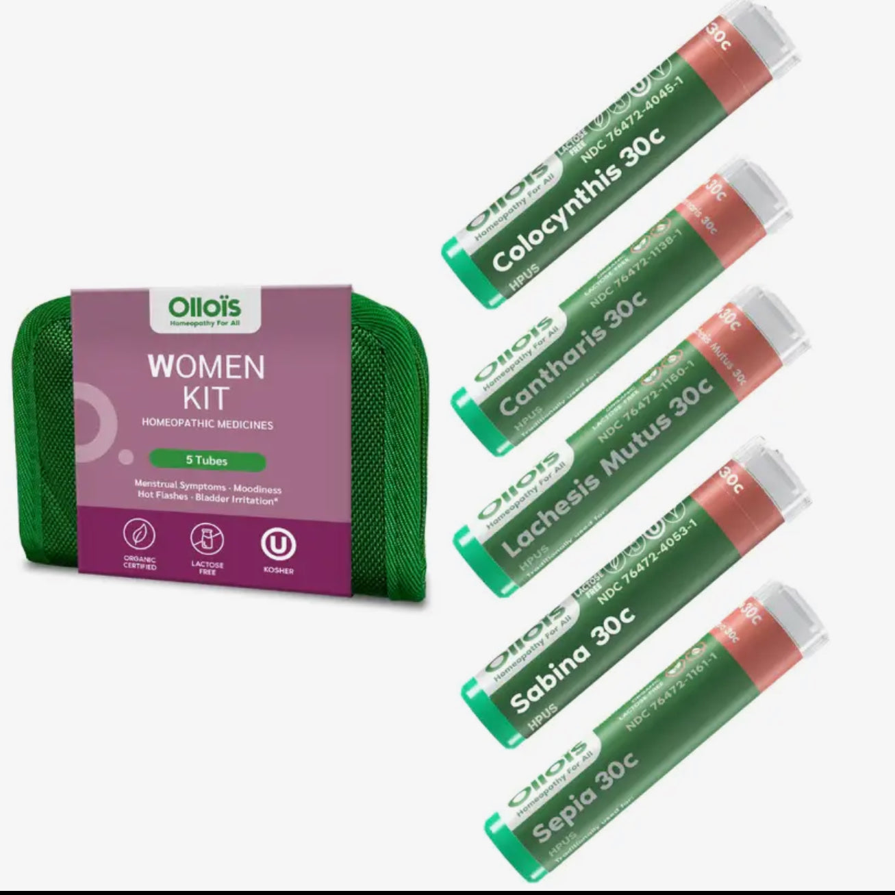 Olloïs Stress & Sleep Kit
 - 5 Homeopathic Remedies