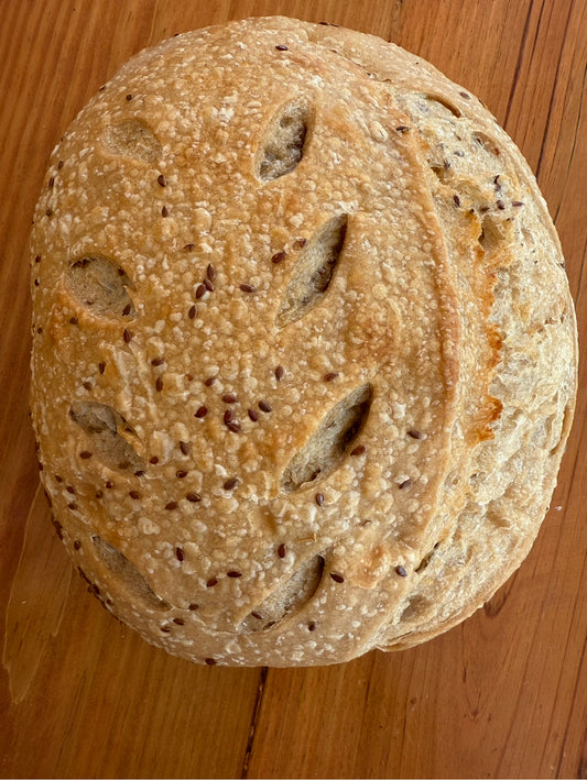 Spelt-Einkorn Rye Sourdough