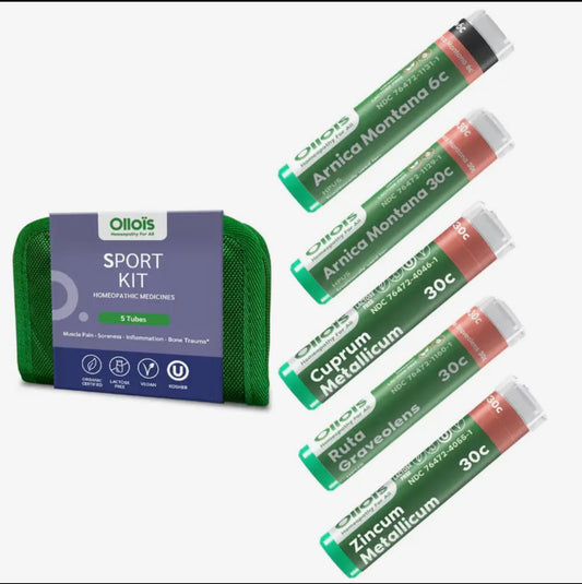 Ollois Sports Kit- 5 Homeopathic Remedies