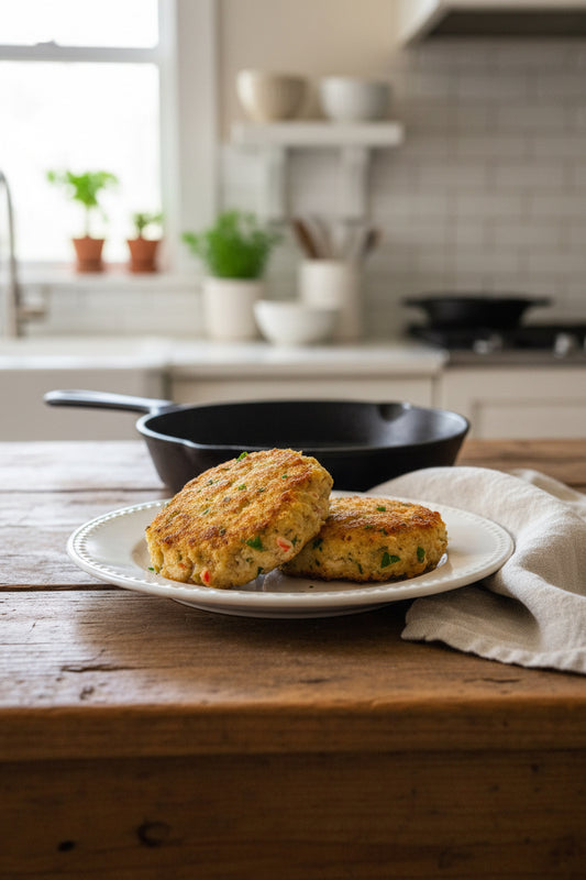 Crab cakes ( 2pcs)