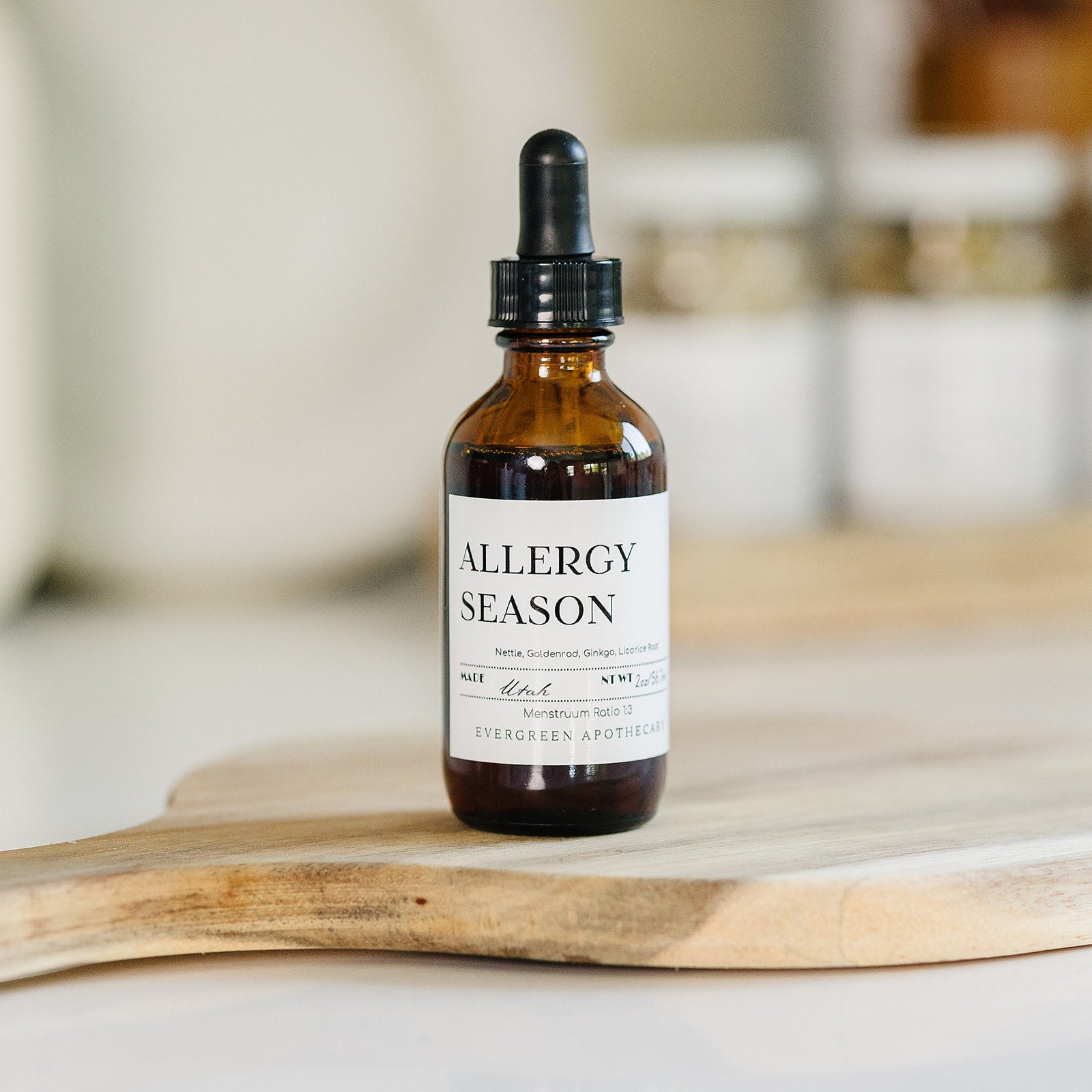 Allergy Season, Herbal Tincture, 2oz