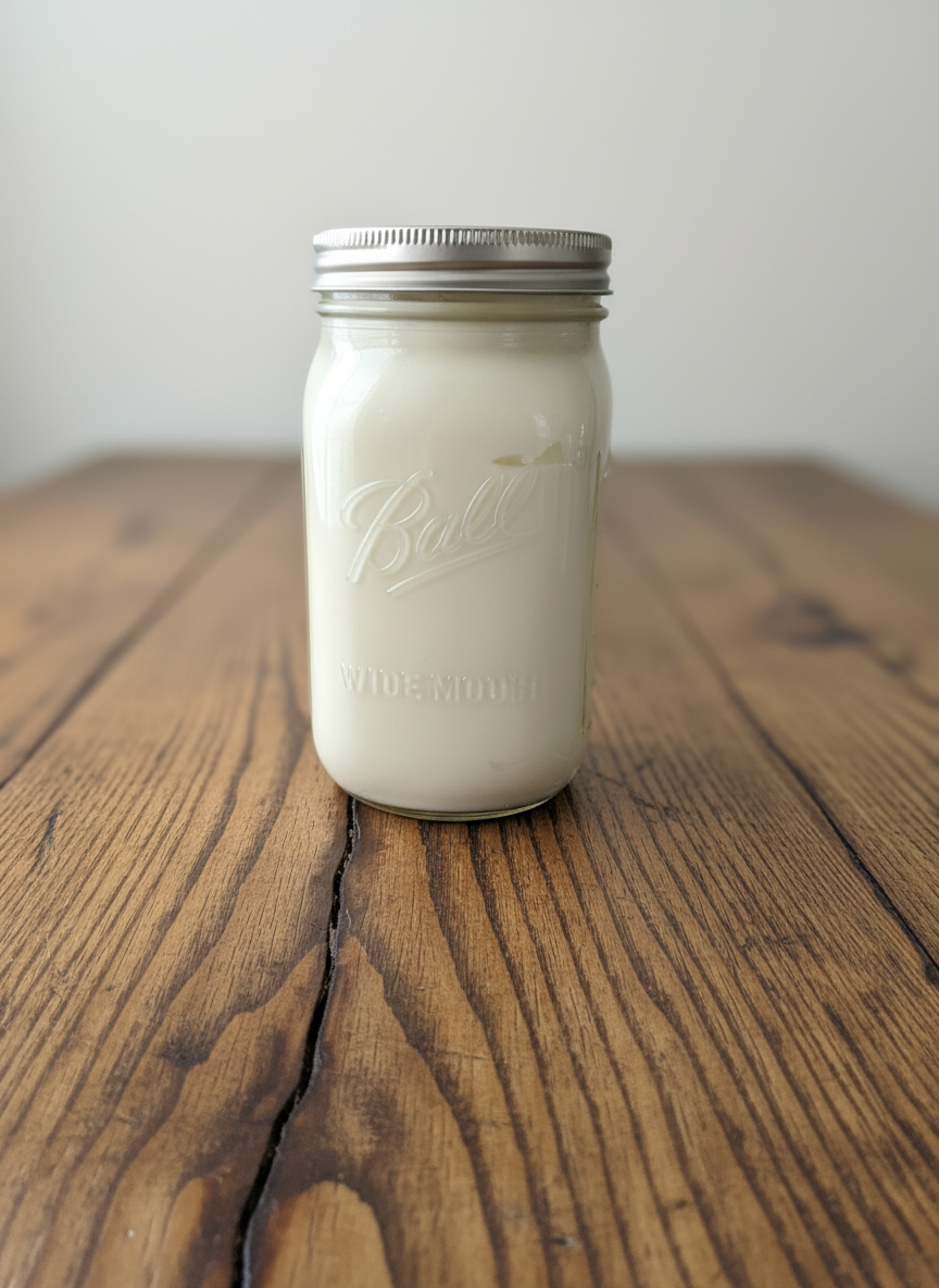 Raw Milk Yogurt (Thicker)