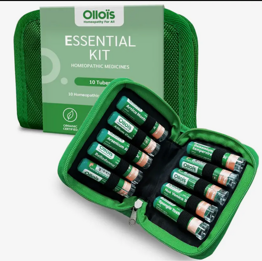 Ollokit Essentials - 10
Homeopathic Remedies