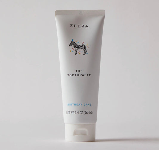 Zebra- The Toothpaste - Birthday Cake