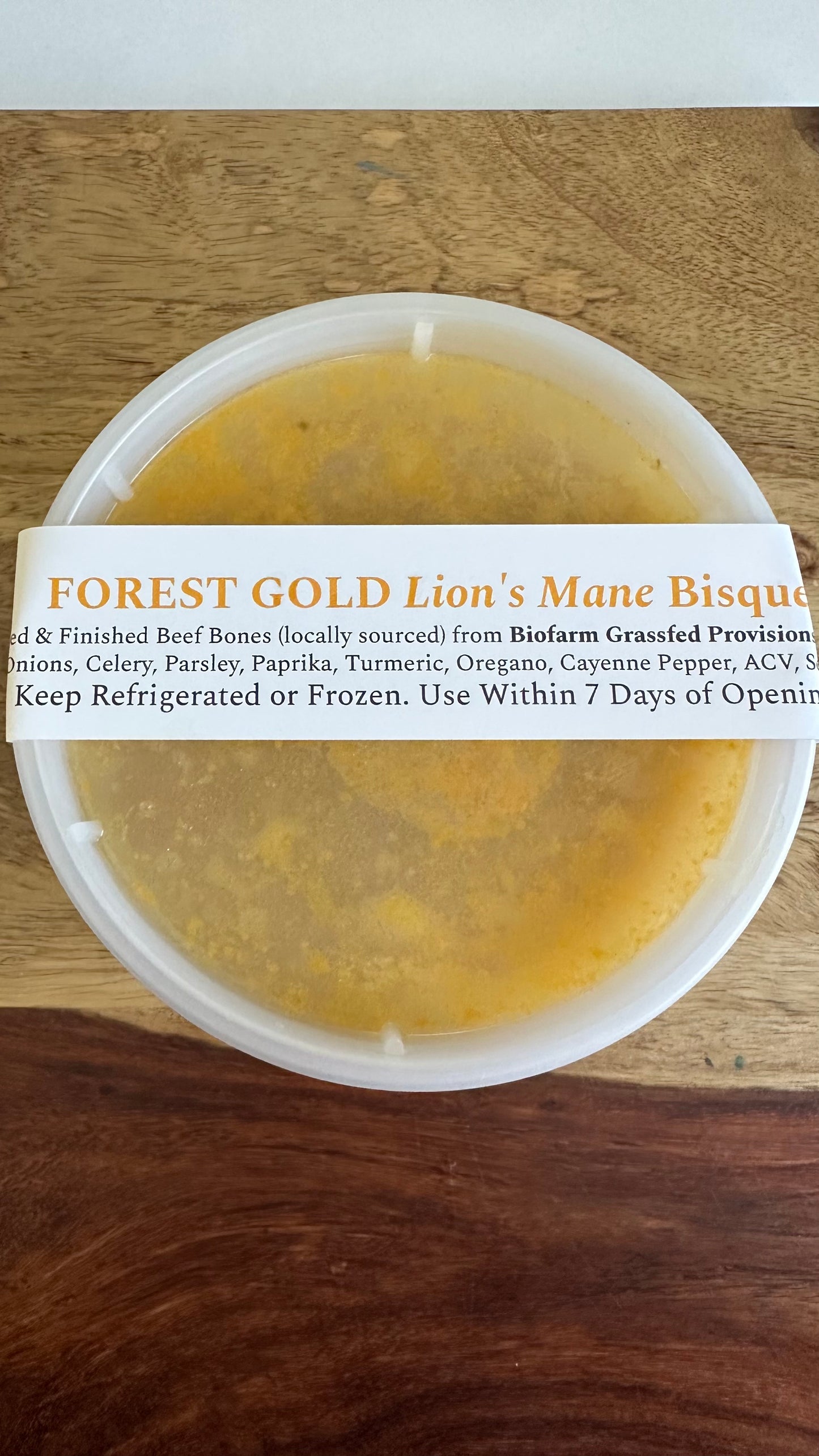 Lion’s Mane Bisque