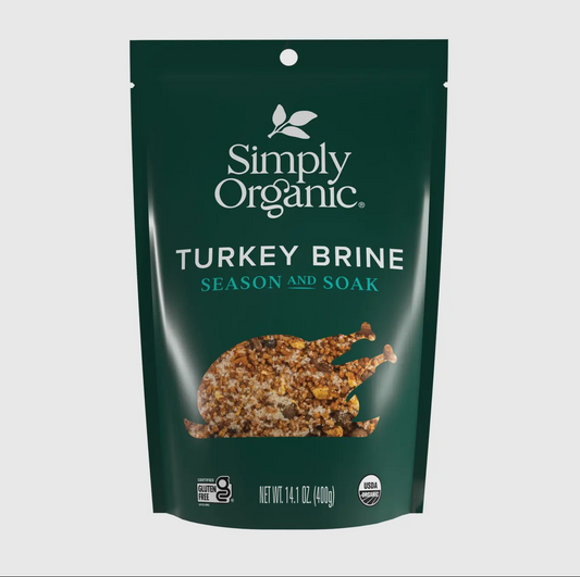 Simply Organic® Turkey Brine Seasoning