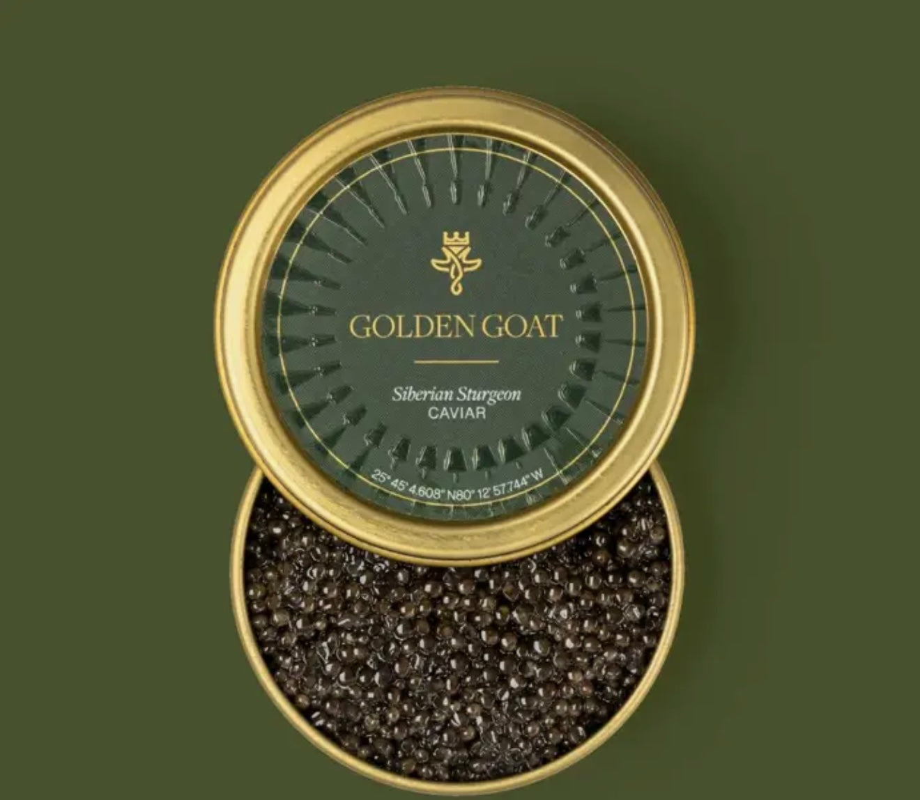 Golden Goat Caviar -Siberian Sturgeon Caviar