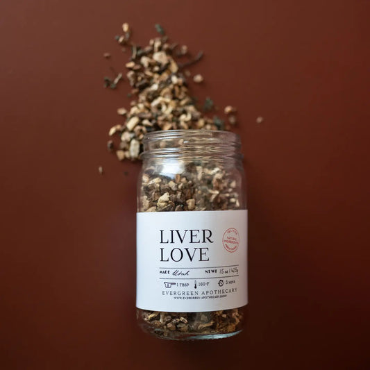 Liver Love Tea, 8oz Glass Jar