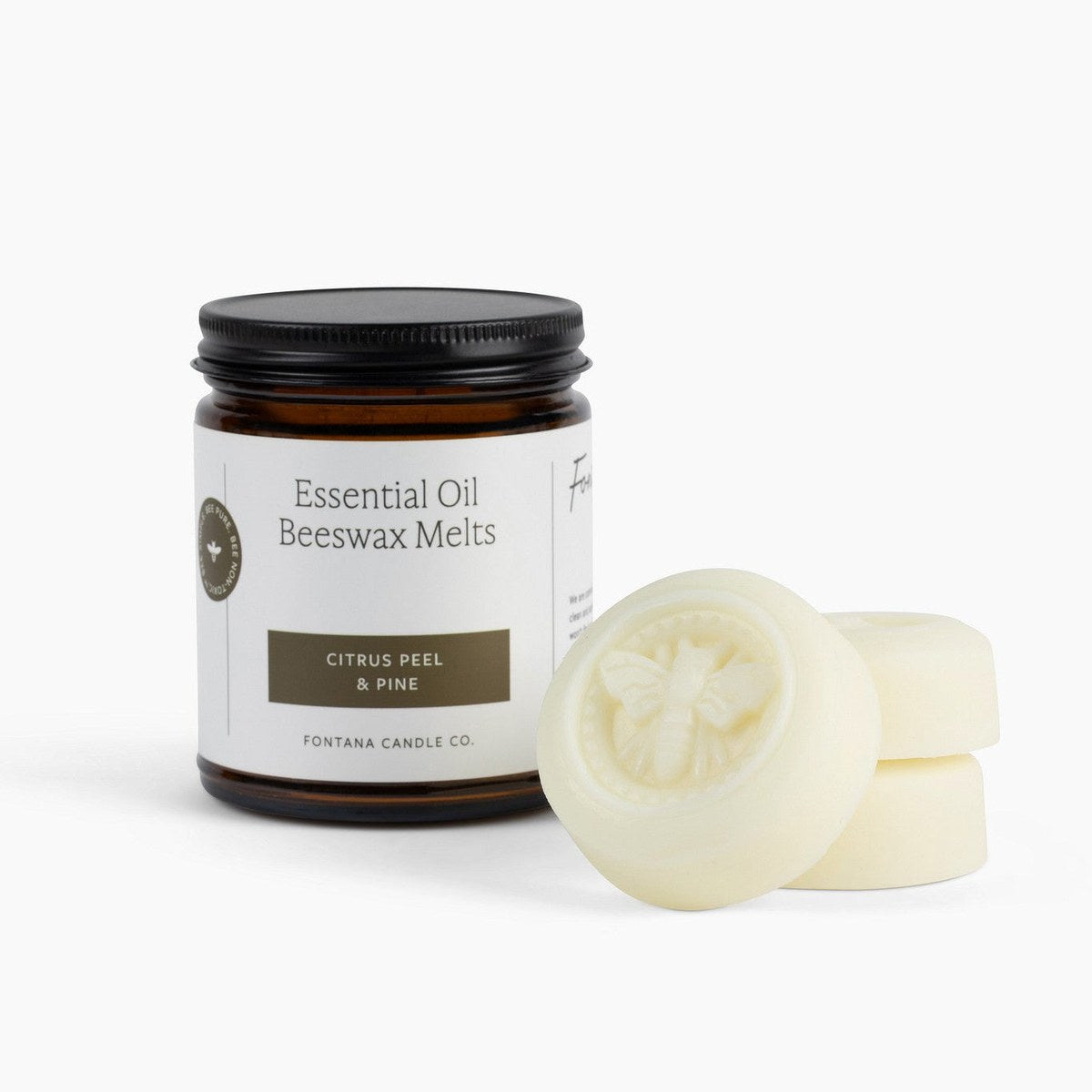 Citrus Peel & Pine Beeswax Wax Melts by Fontana Candle Co.