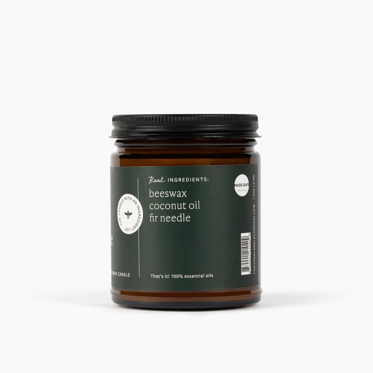 Fir Needle & Pine Beeswax Jar Candle
